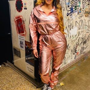 Metallic SweatSuit